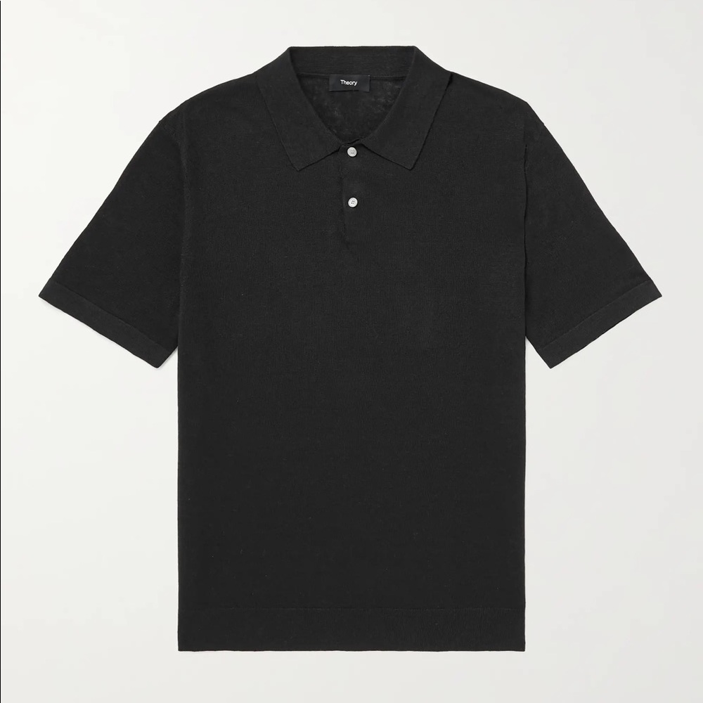 Theory Black Polo